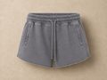 Raw Hem Mini Shorts