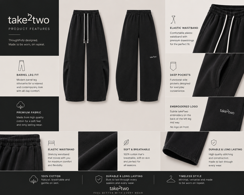 Barrel Leg Pant
