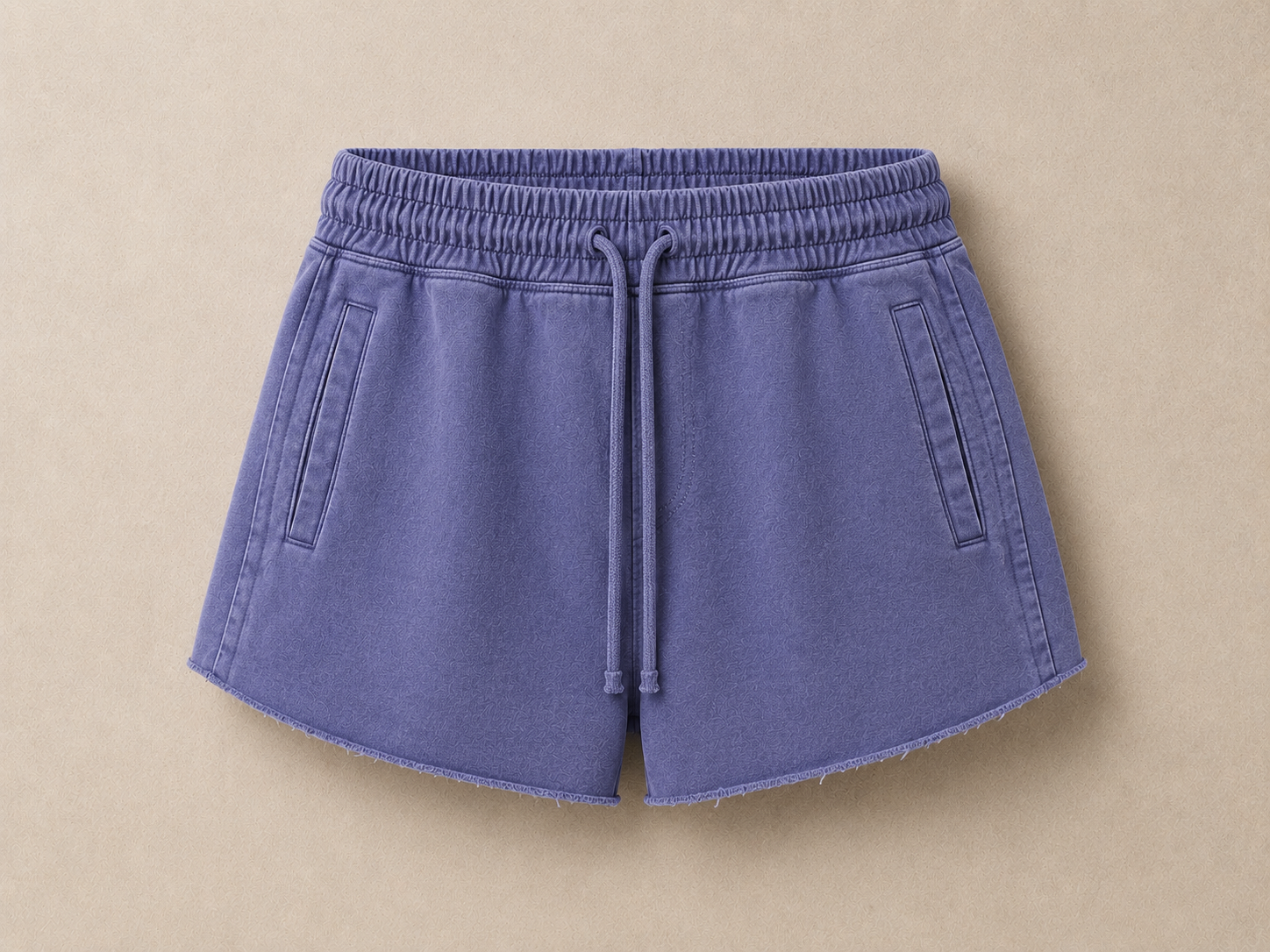 Raw Hem Mini Shorts