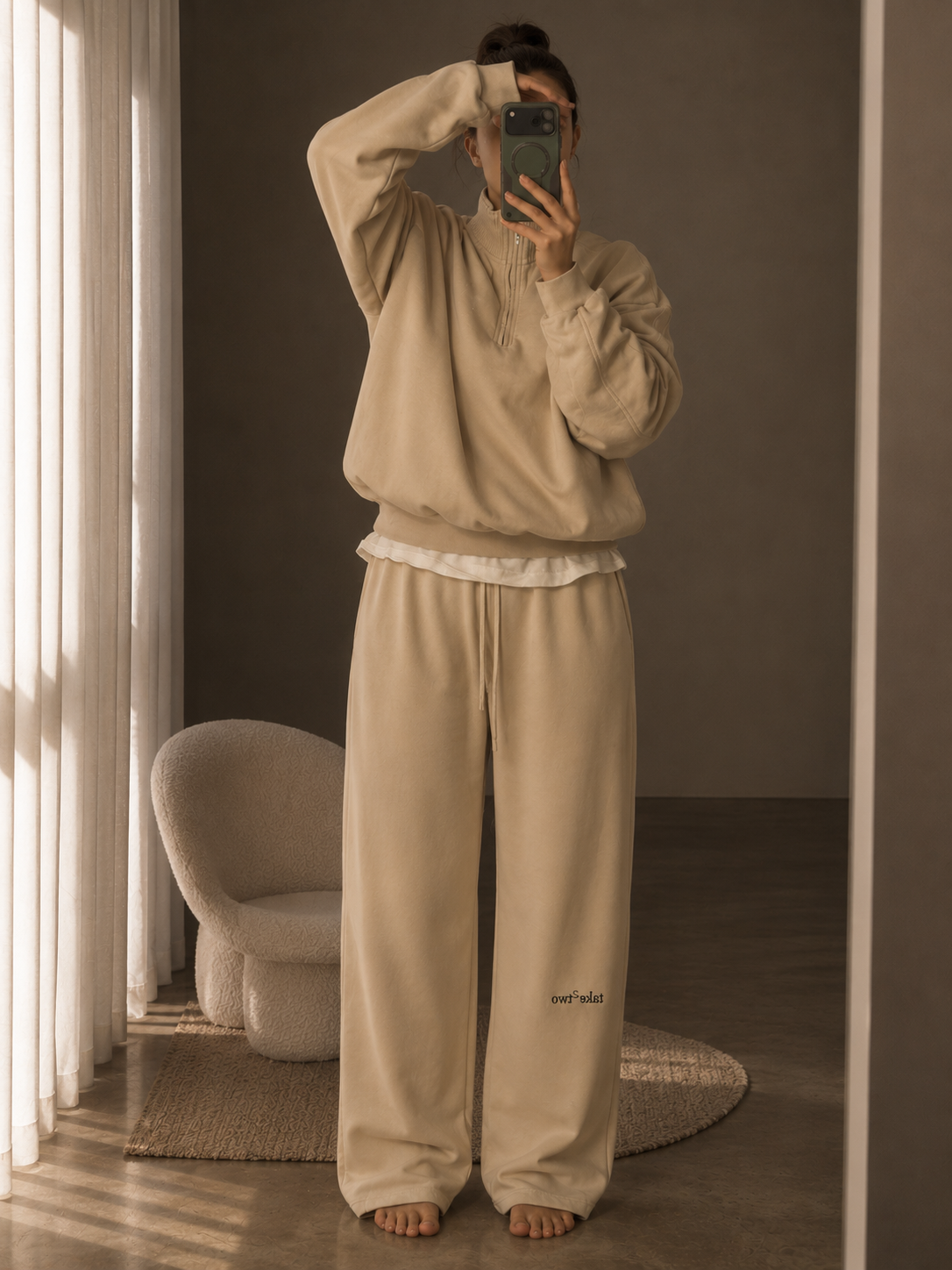 Half-Zip Sweatshirt