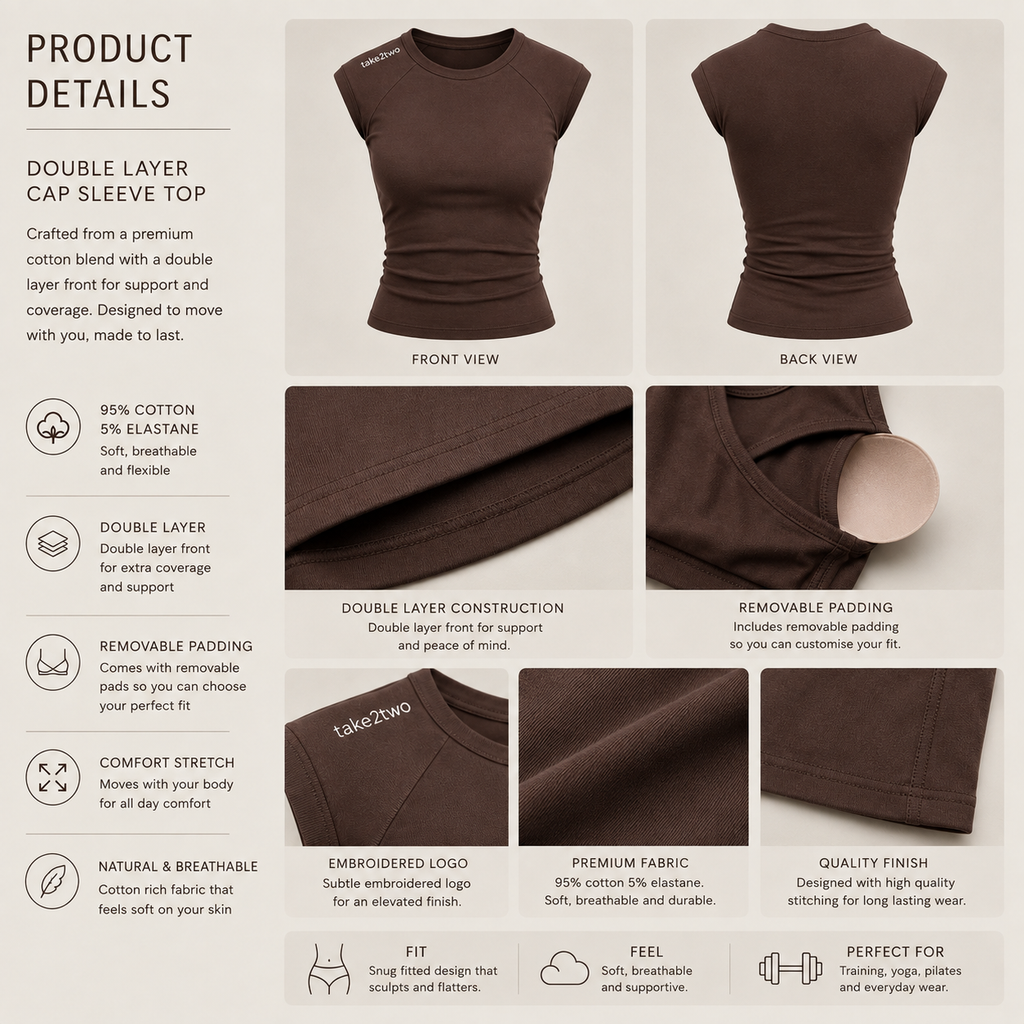 Time For A Cap Sleeve Tee