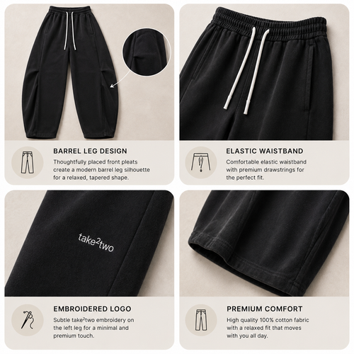 Barrel Leg Pant
