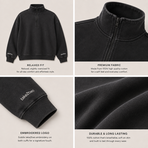 Half-Zip Sweatshirt