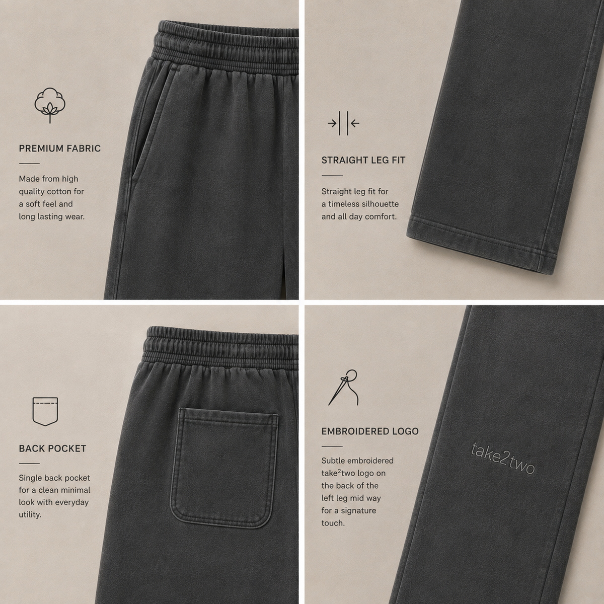 Straight Leg Pant